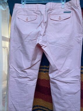 Burberry Men's Light Pink Chino Pants - Brand Unspecified